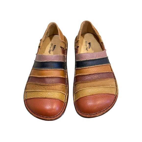 Spring Step Firefly Mary Jane Flat Clog leather size EU40 US 9  or US 8.5 - Picture 3 of 15